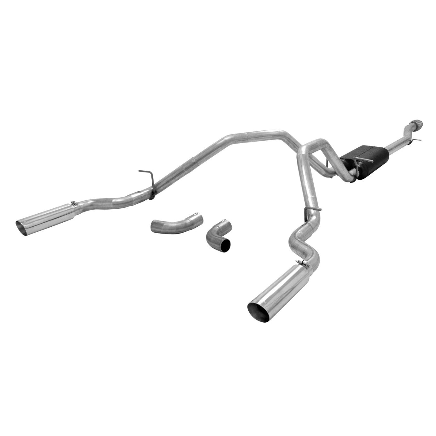 Flowmaster Force II Cat-back Exhaust System Front View