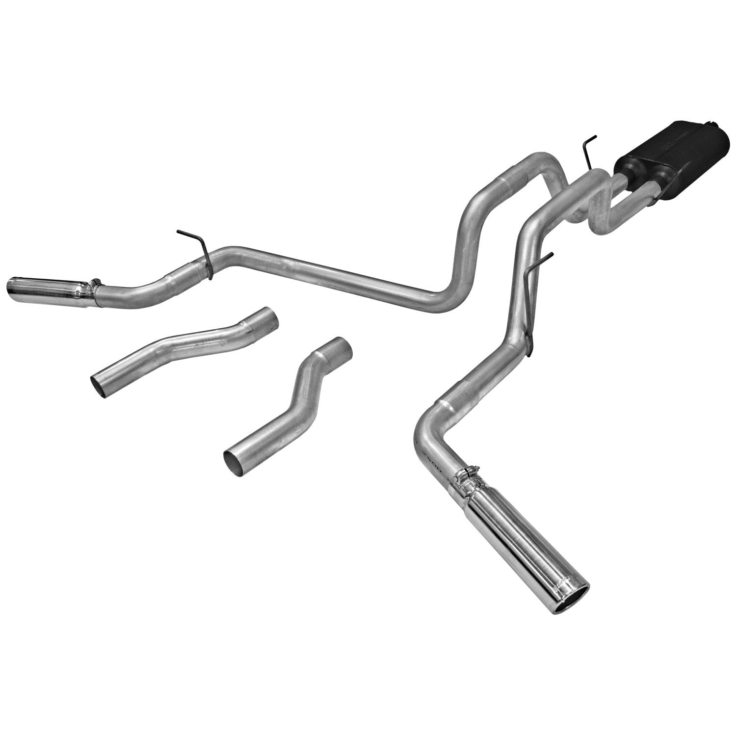Flowmaster American Thunder Cat-back Exhaust System Front View