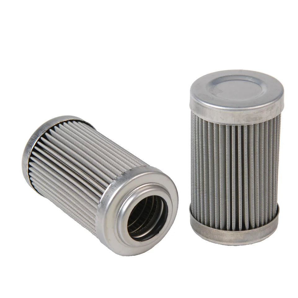 100 Micron Stainless Mesh Replacement Element for ORB-10 Filter Housings Front View