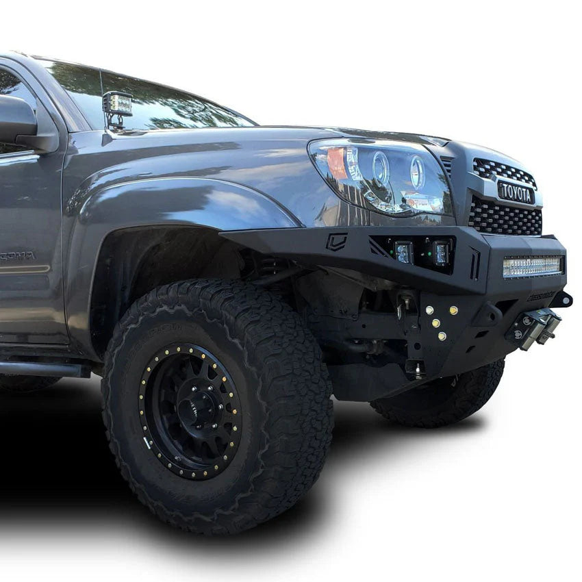 2005-2011 TOYOTA TACOMA OCTANE FRONT WINCH BUMPER Front View