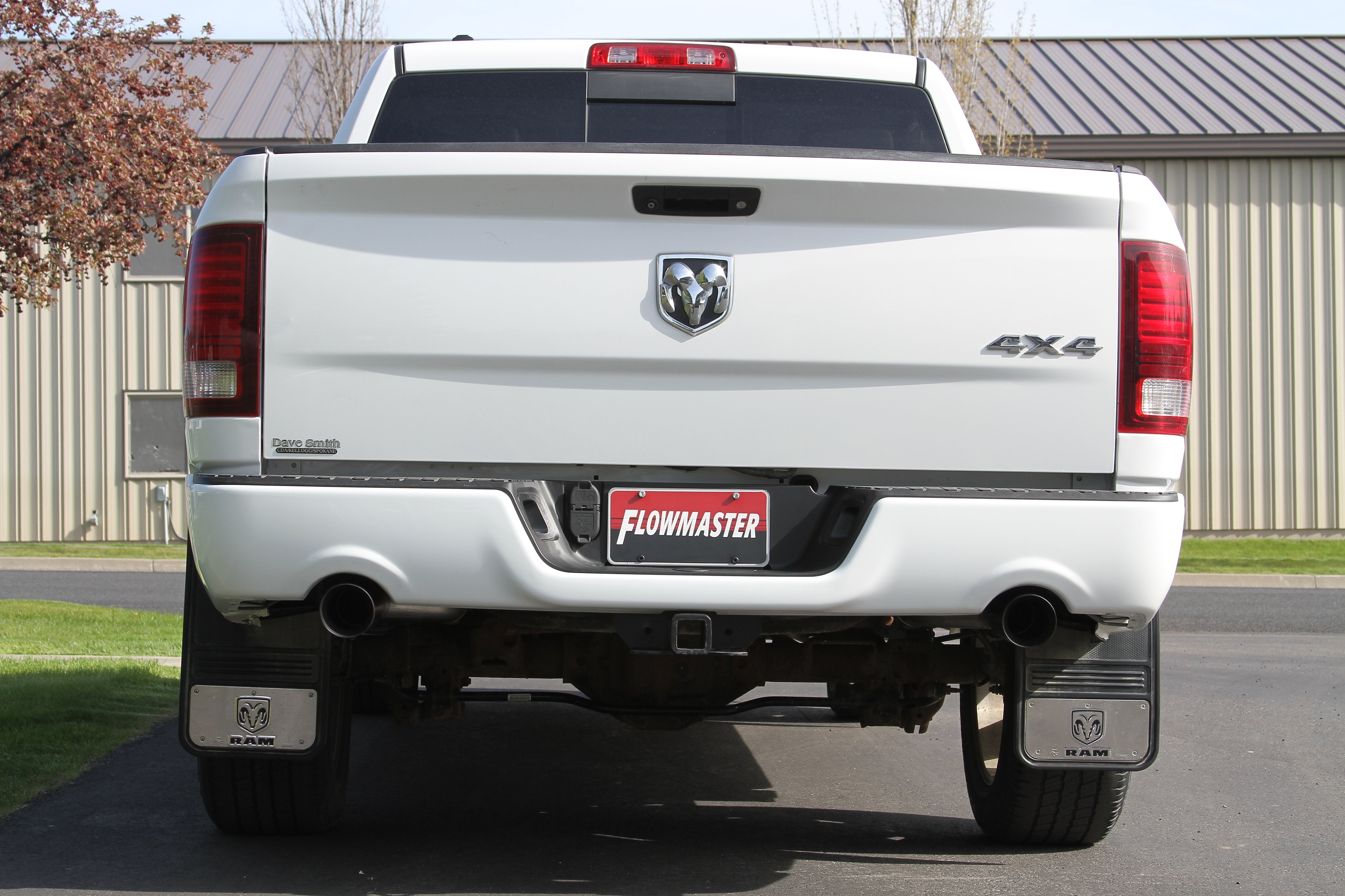 Flowmaster Outlaw Cat-back Exhaust System Front View