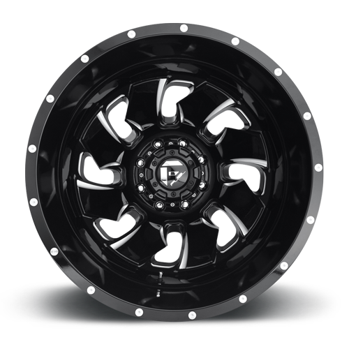 Fuel Wheels | CLEAVER DUALLY Front View