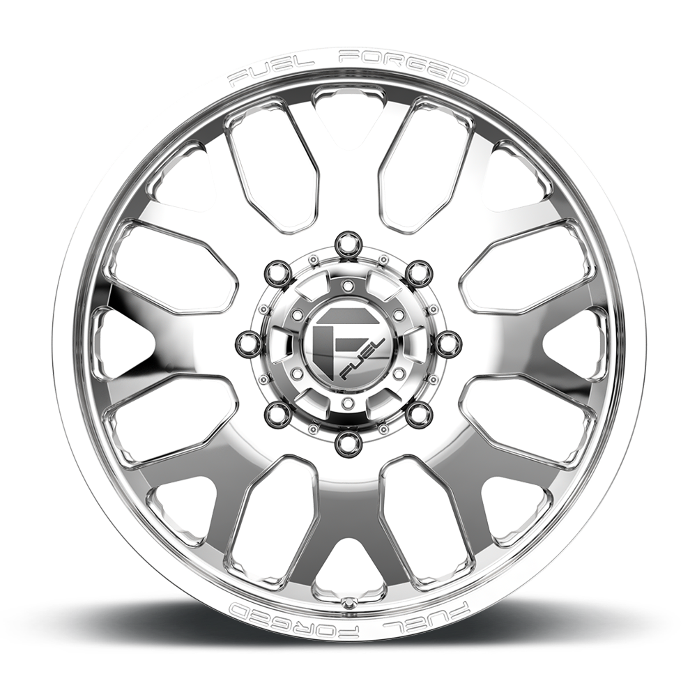 Fuel Wheels | FF19D Front View Silver