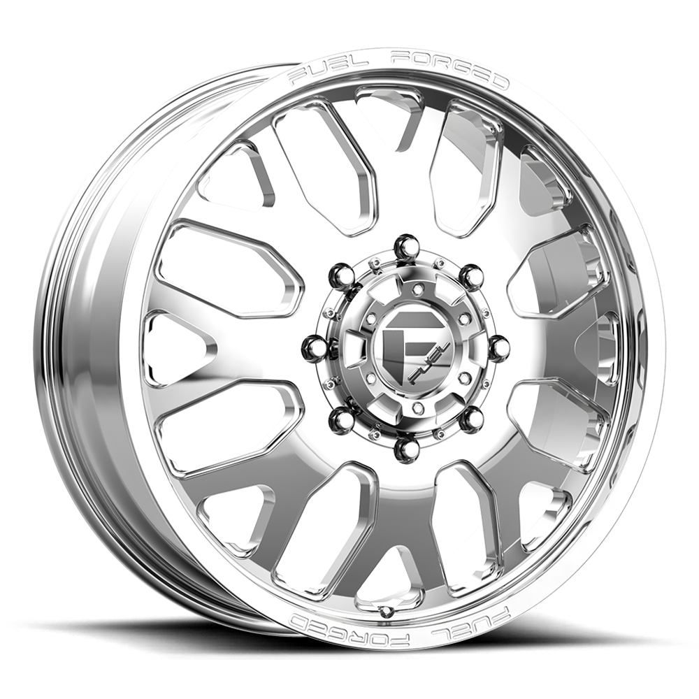 Fuel Wheels | FF19D Front View Silver