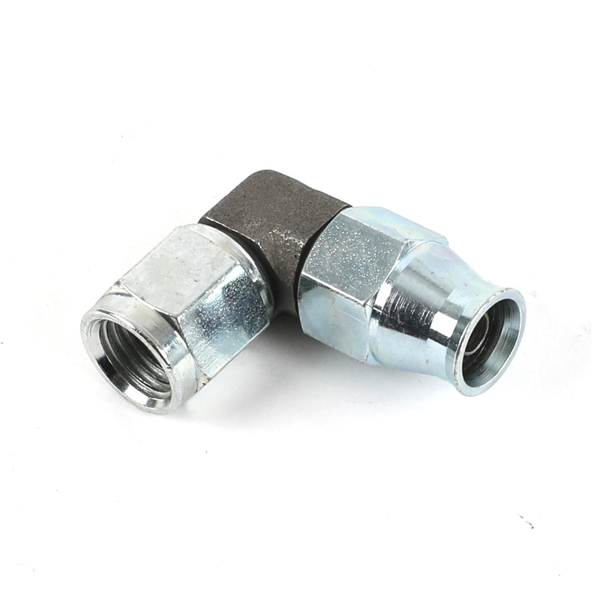 Fragola Performance Systems Reusable PTFE Hose Ends 90° Front View