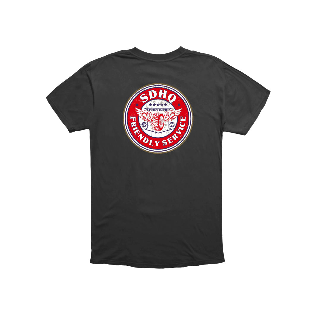 SDHQ Motorsports Friendly Service T-Shirt