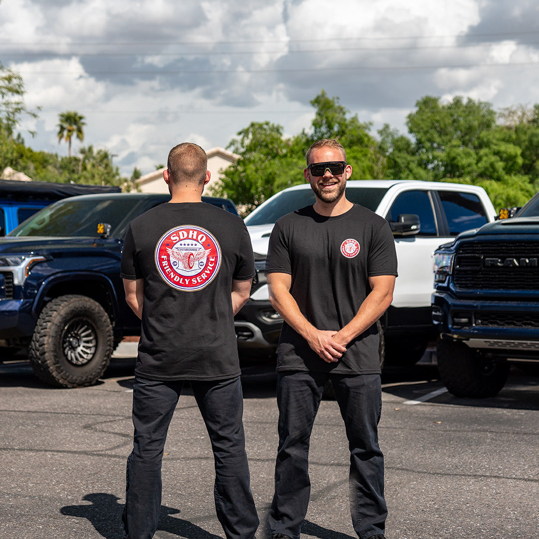 SDHQ Motorsports Friendly Service T-Shirt