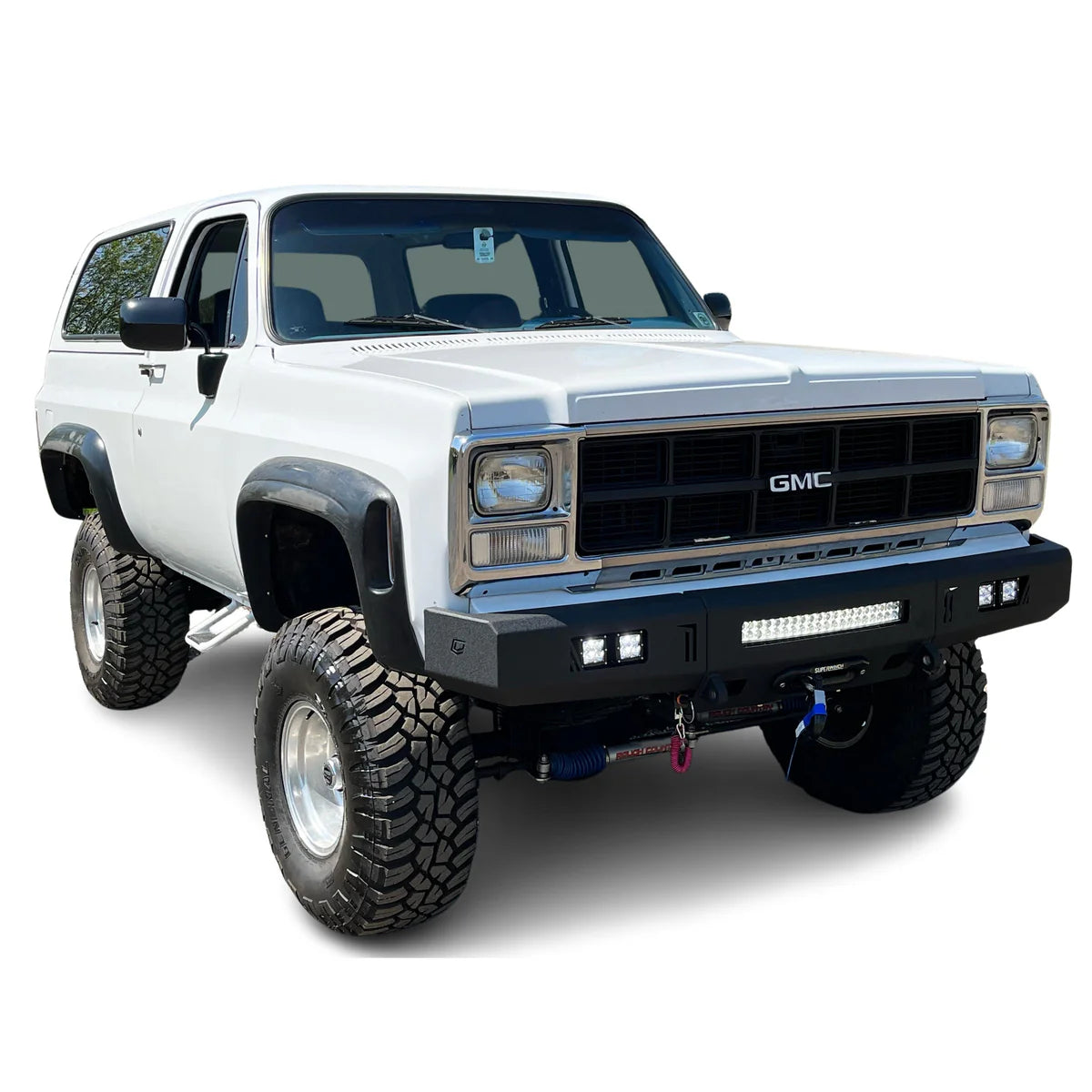 1973-1991 CHEVY/GM FRONT OCTANE WINCH BUMPER Front View