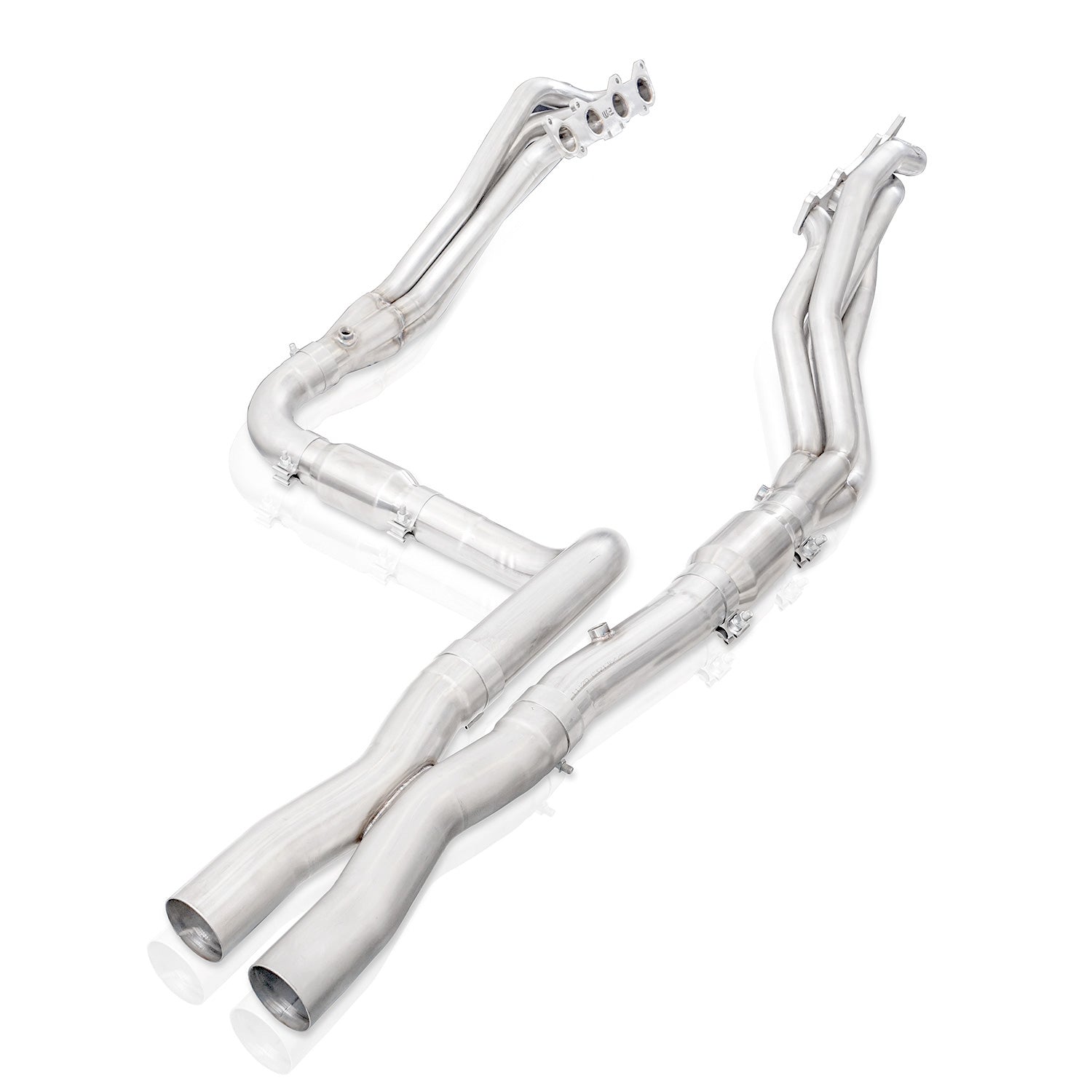 2015-23 F-150 5.0L Long Tube Header Kit Performance Connect Front View