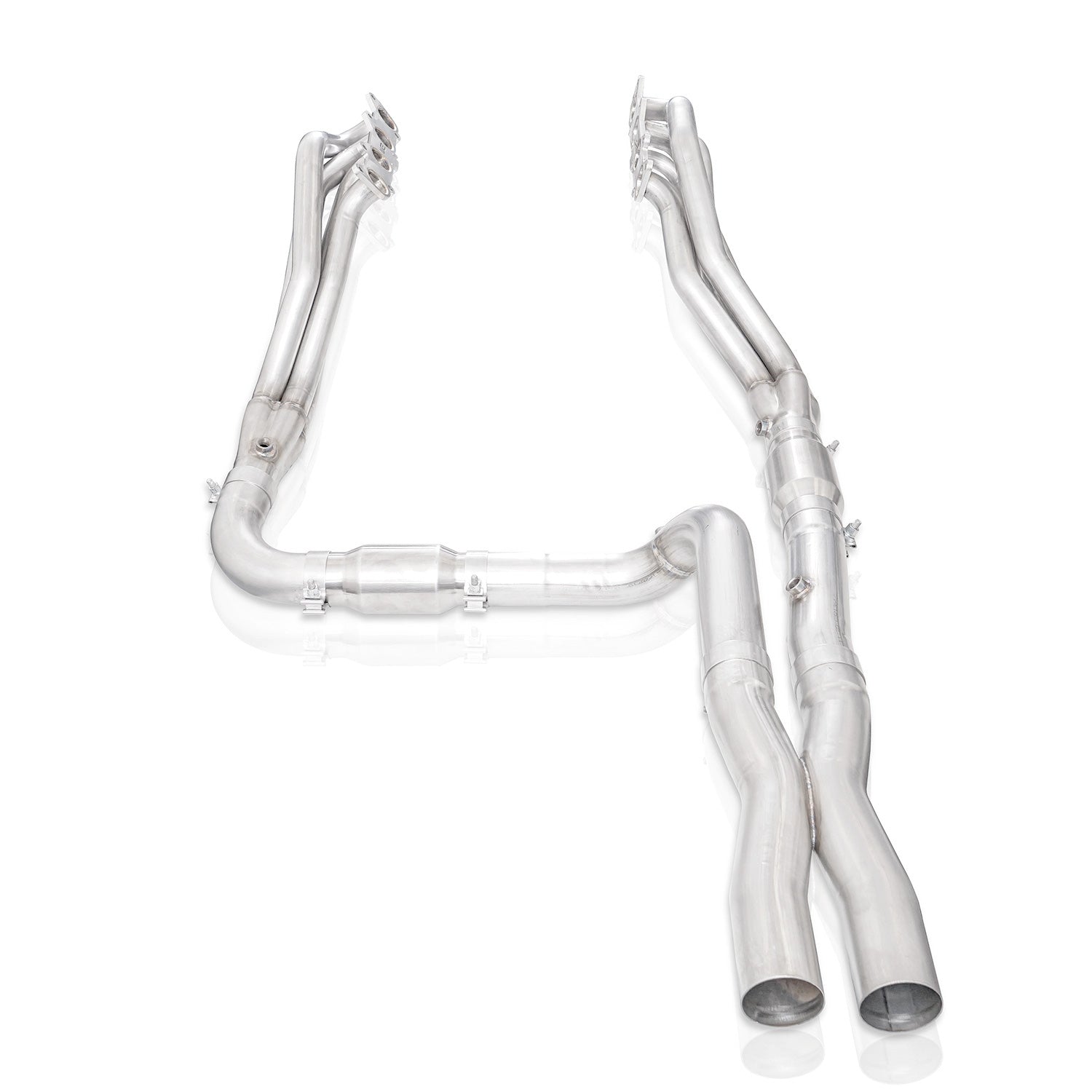 2015-23 F-150 5.0L Long Tube Header Kit Performance Connect Front View