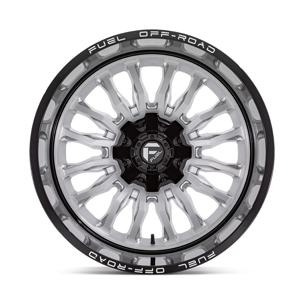 Fuel Wheels | ARC Front View Silver