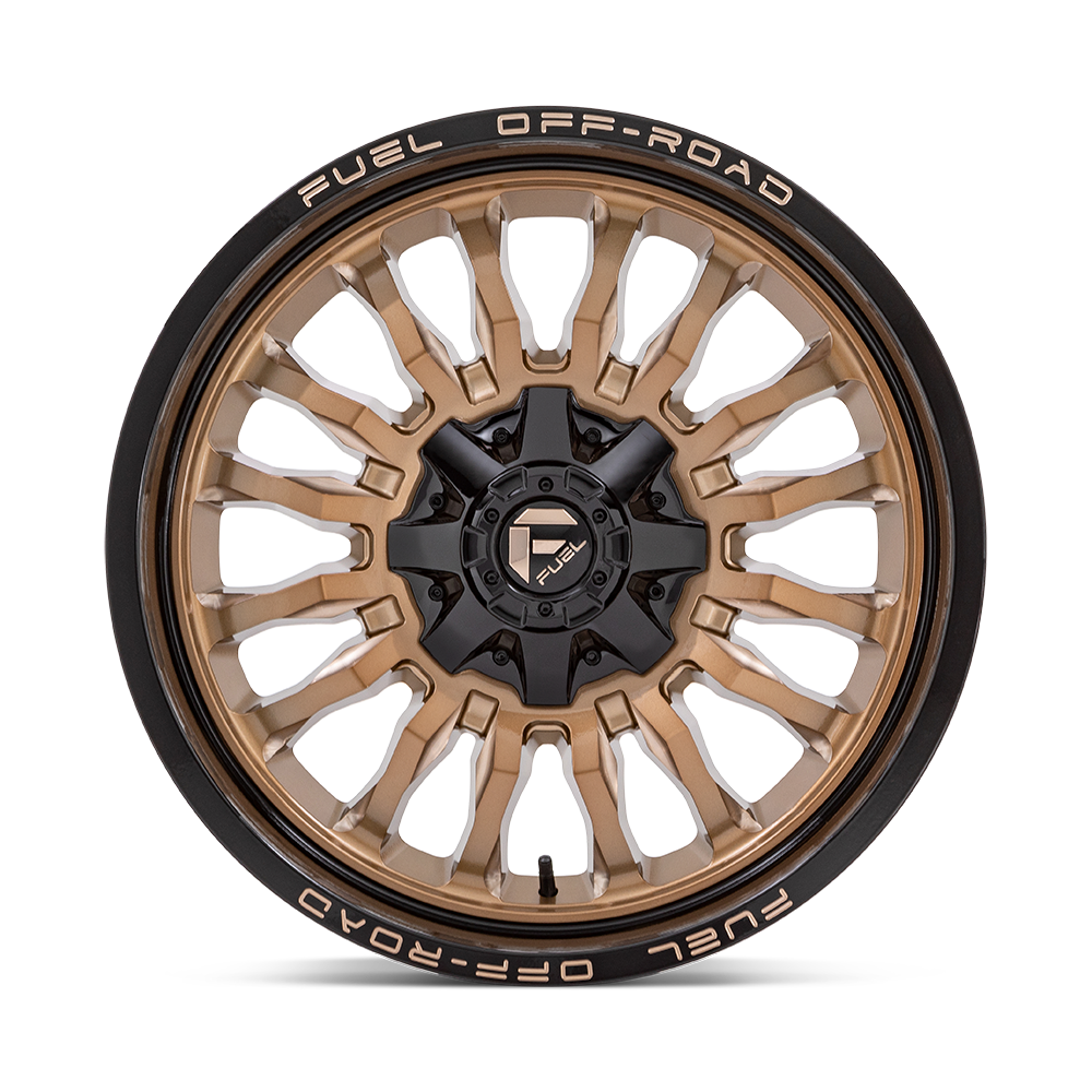 Fuel Wheels | ARC Front View Bronze