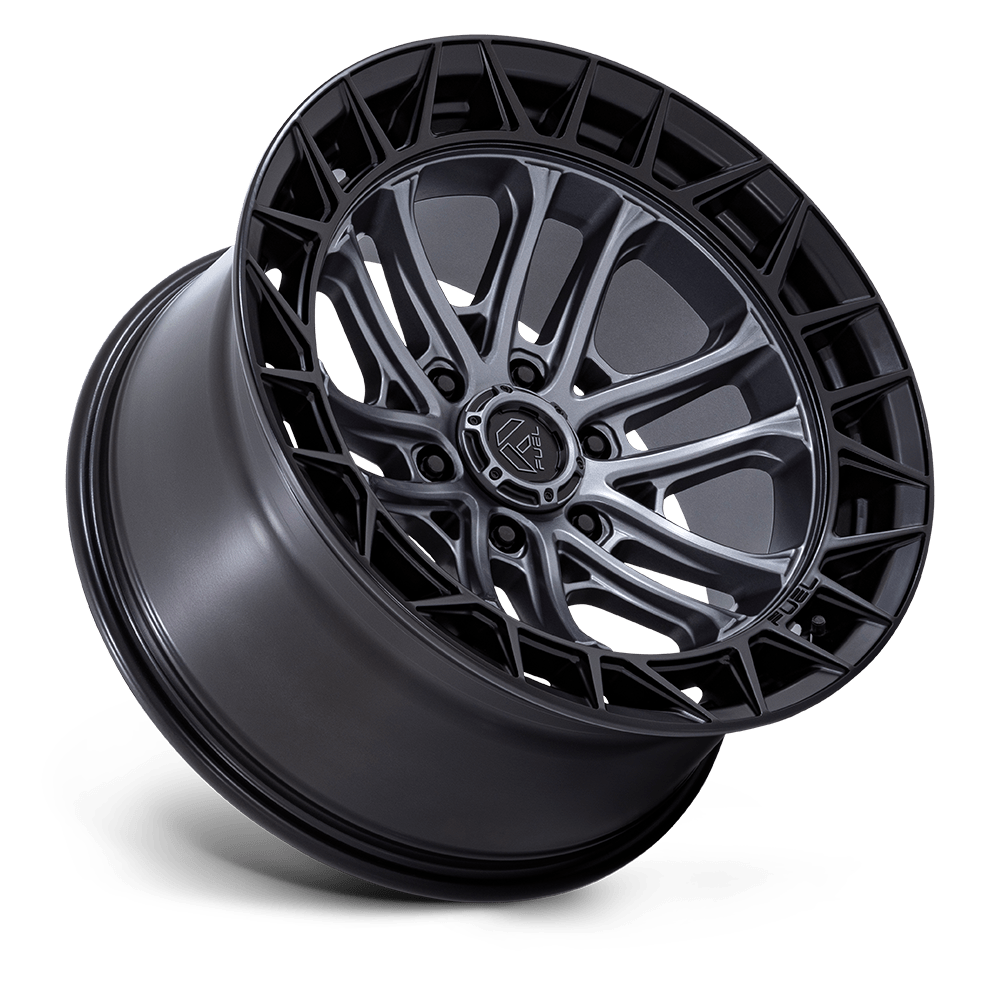 Fuel Wheels | CELSIUS Front View Grey