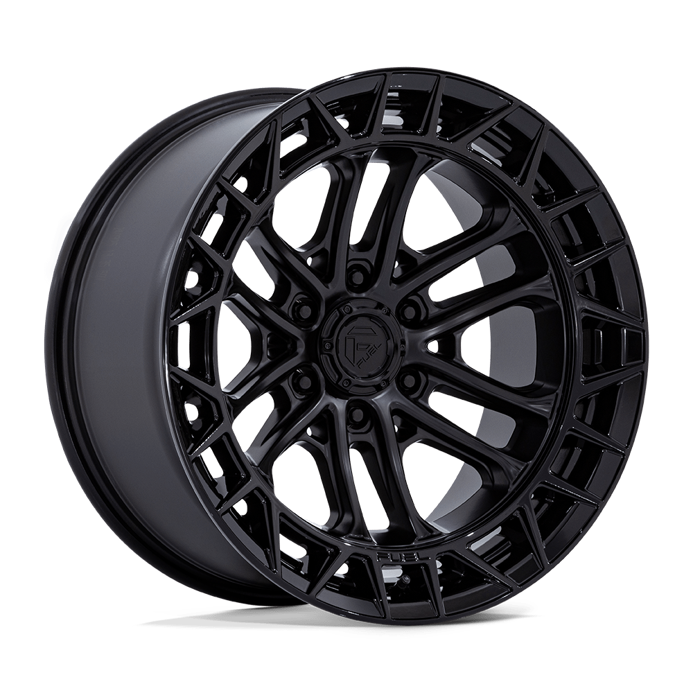 Fuel Wheels | CELSIUS Front View Black