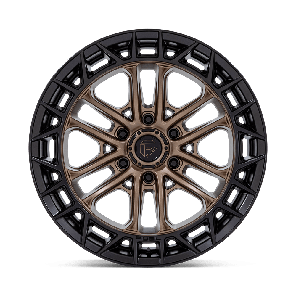 Fuel Wheels | CELSIUS Front View Bronze