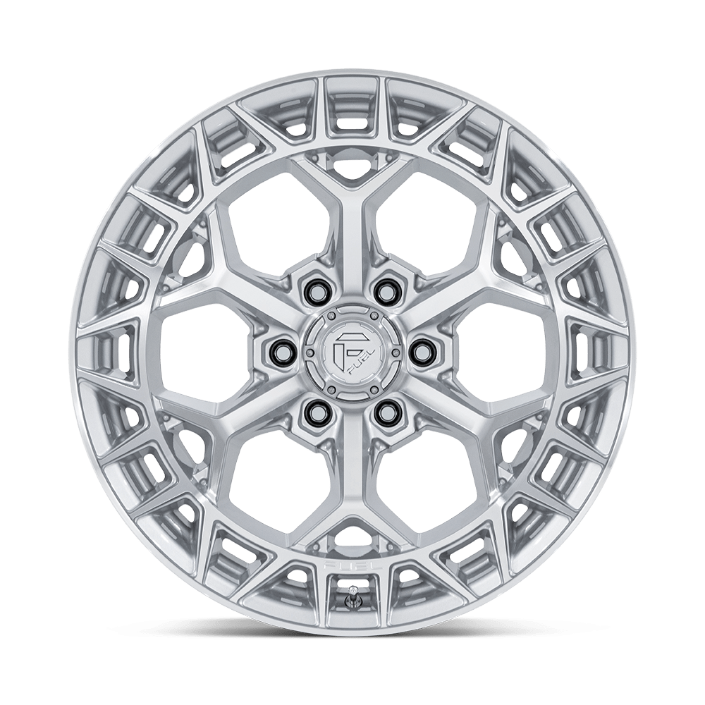 Fuel Wheels | CHARGER Front View Silver