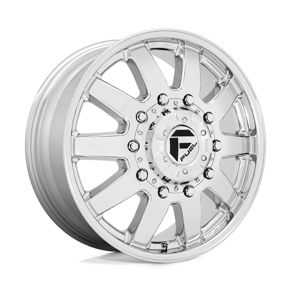 Fuel Wheels | MAVERICK DUALLY Front View Chrome