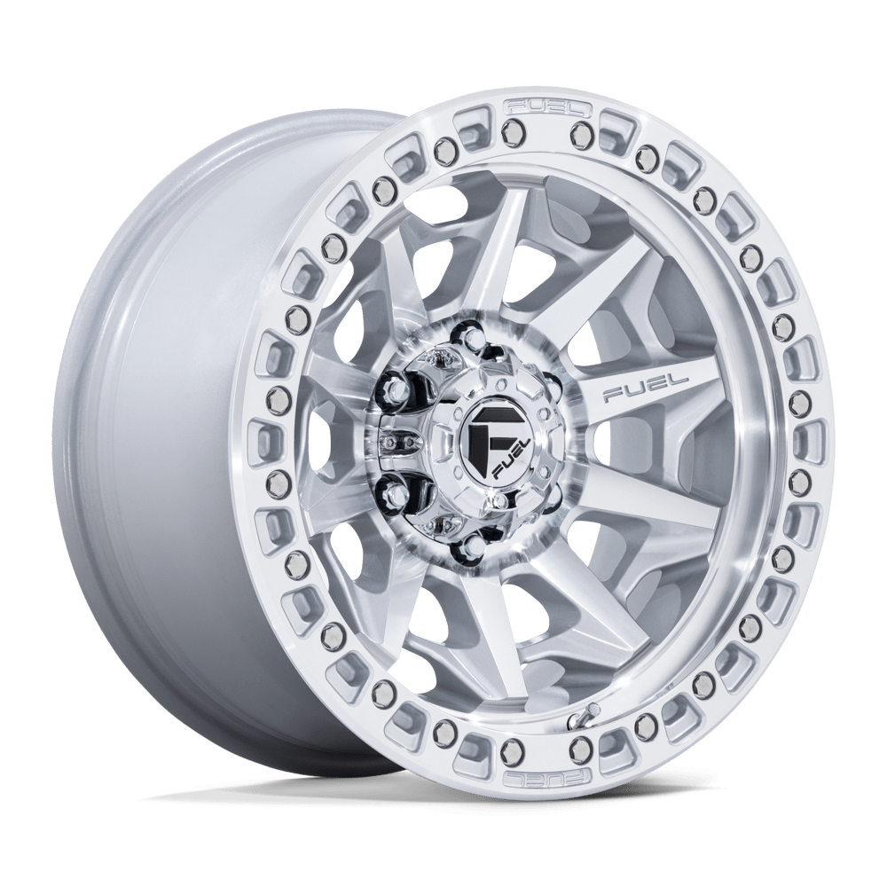 Fuel Wheels | COVERT Front View Silver