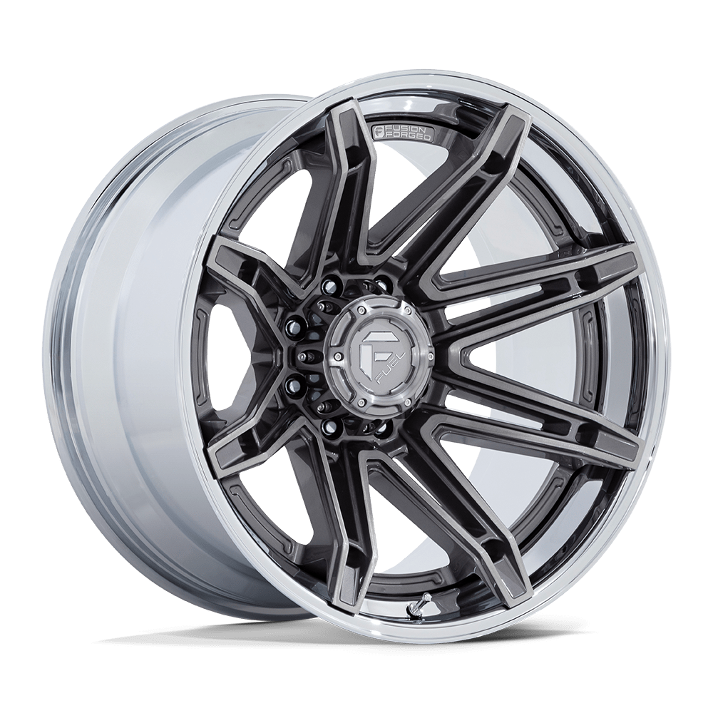 Fuel Wheels | BRAWL Front View Grey