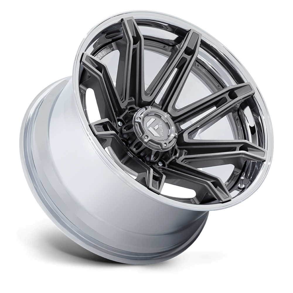 Fuel Wheels | BRAWL Front View Grey
