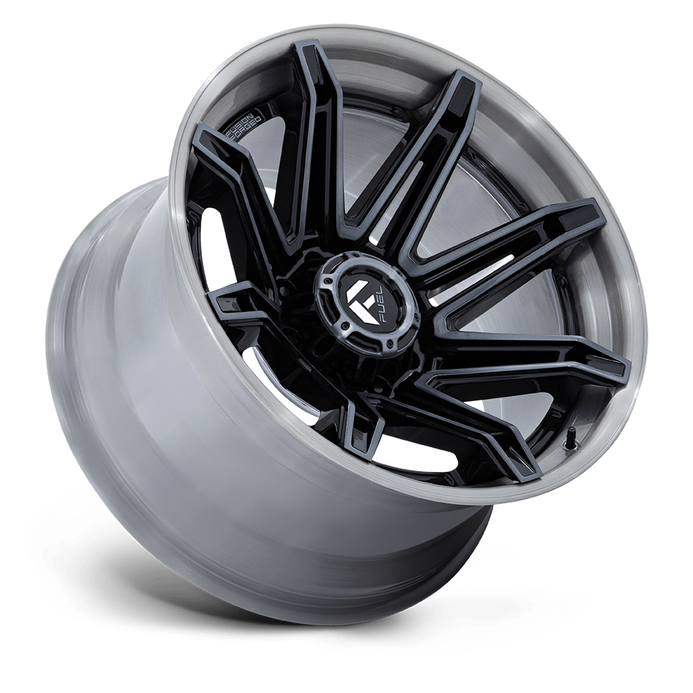 Fuel Wheels | BRAWL Front View Black