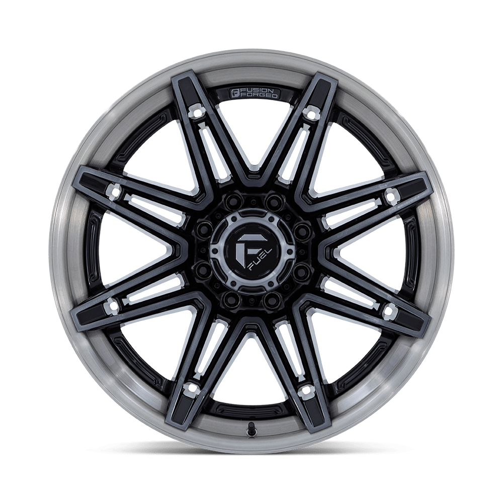Fuel Wheels | BRAWL Front View Black