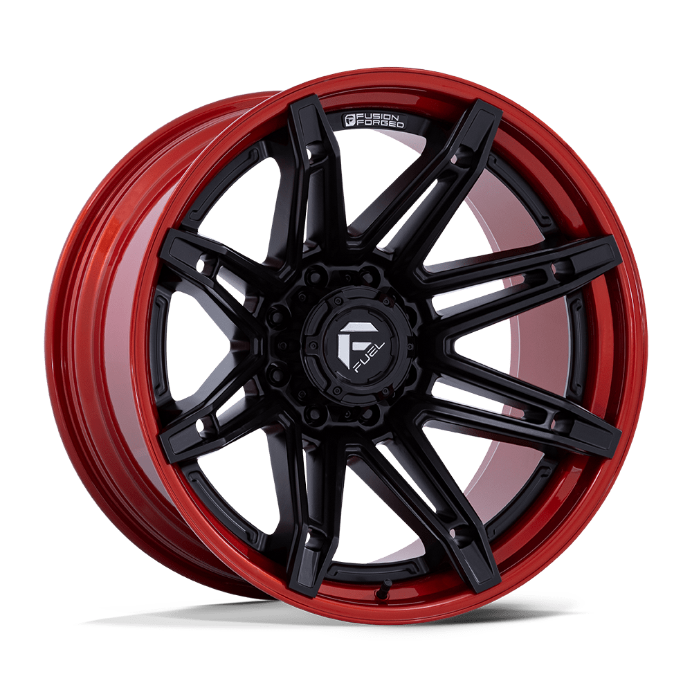 Fuel Wheels | BRAWL Front View Red