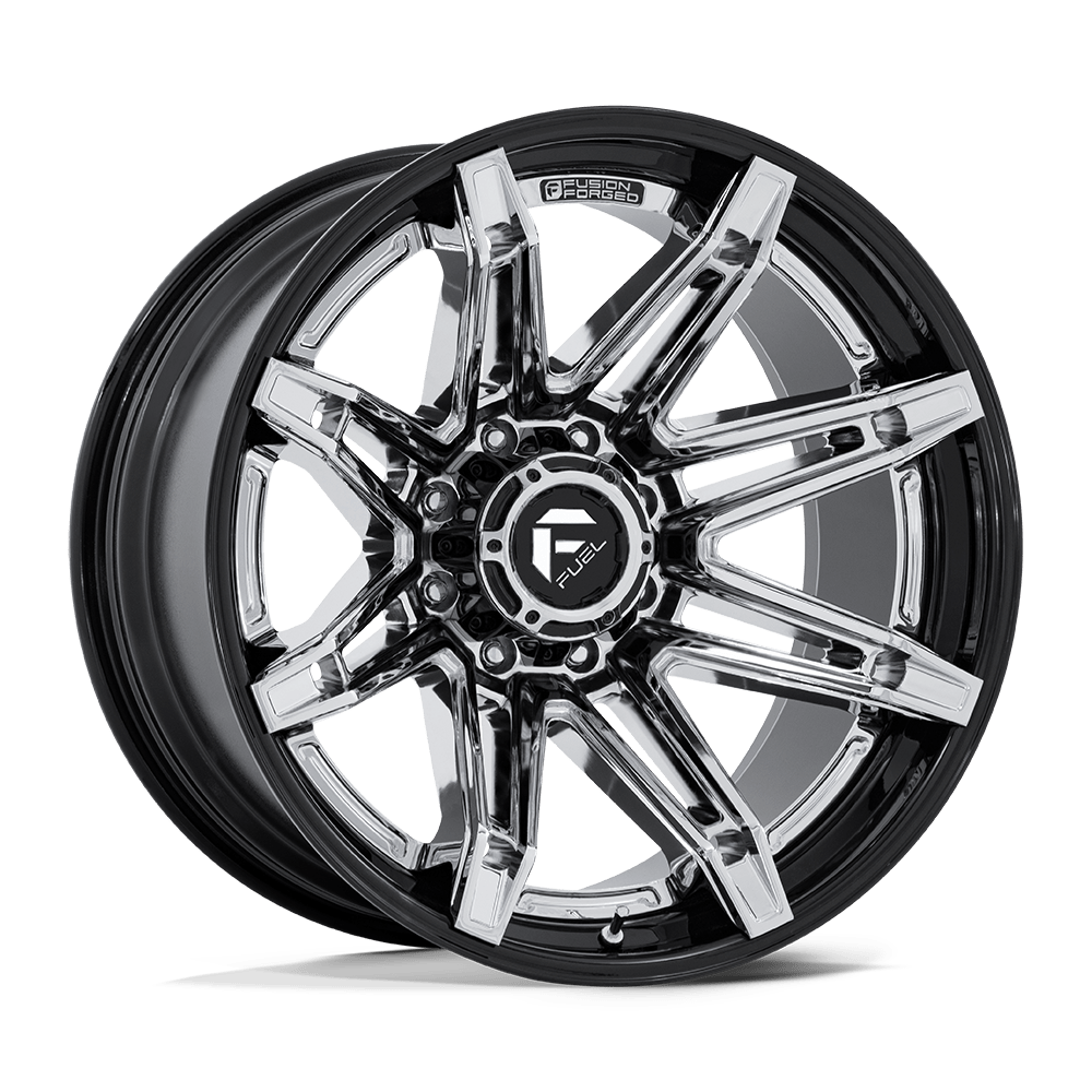 Fuel Wheels | BRAWL Front View Silver