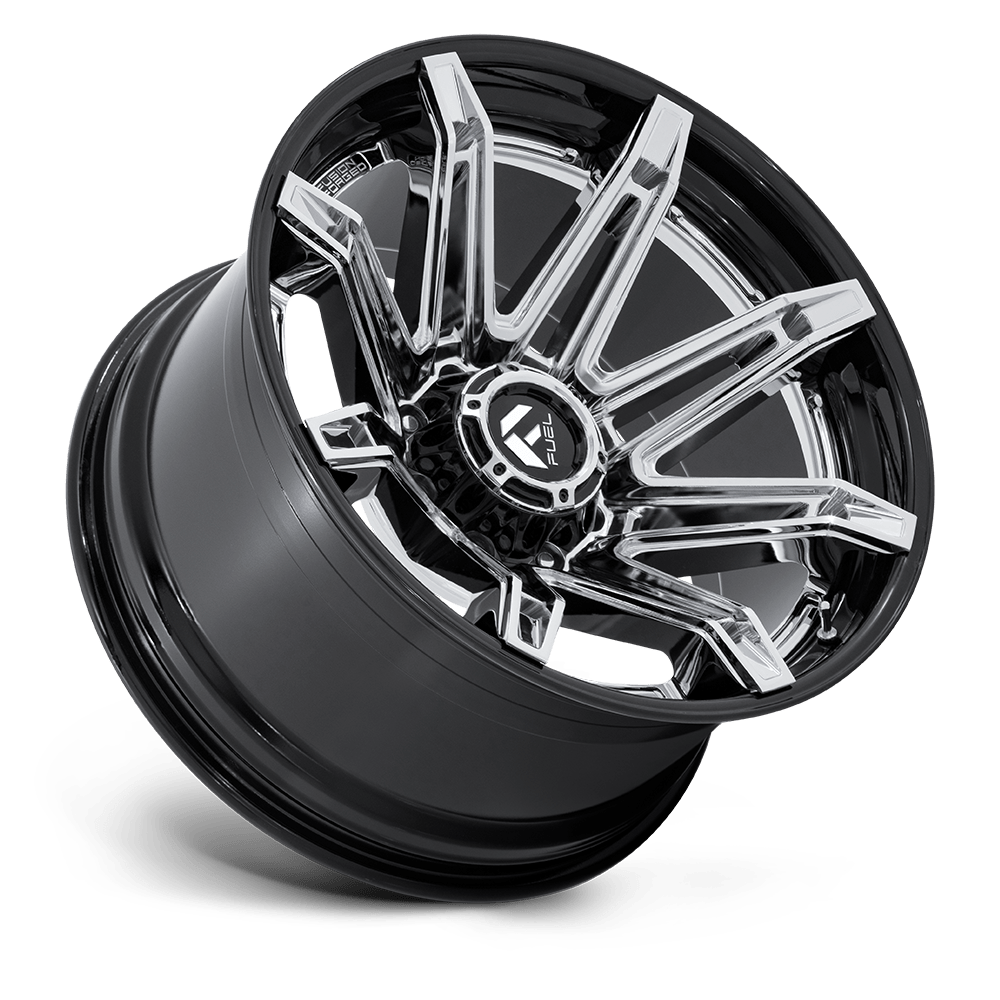 Fuel Wheels | BRAWL Front View Silver