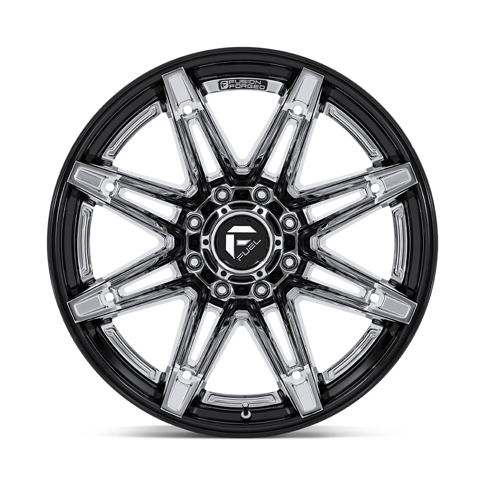 Fuel Wheels | BRAWL Front View Silver