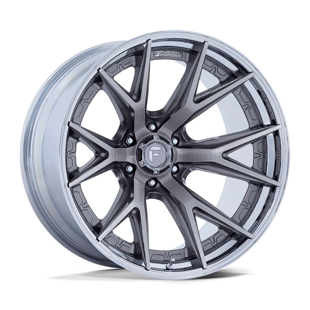 Fuel Wheels | CATALYST Front View Grey