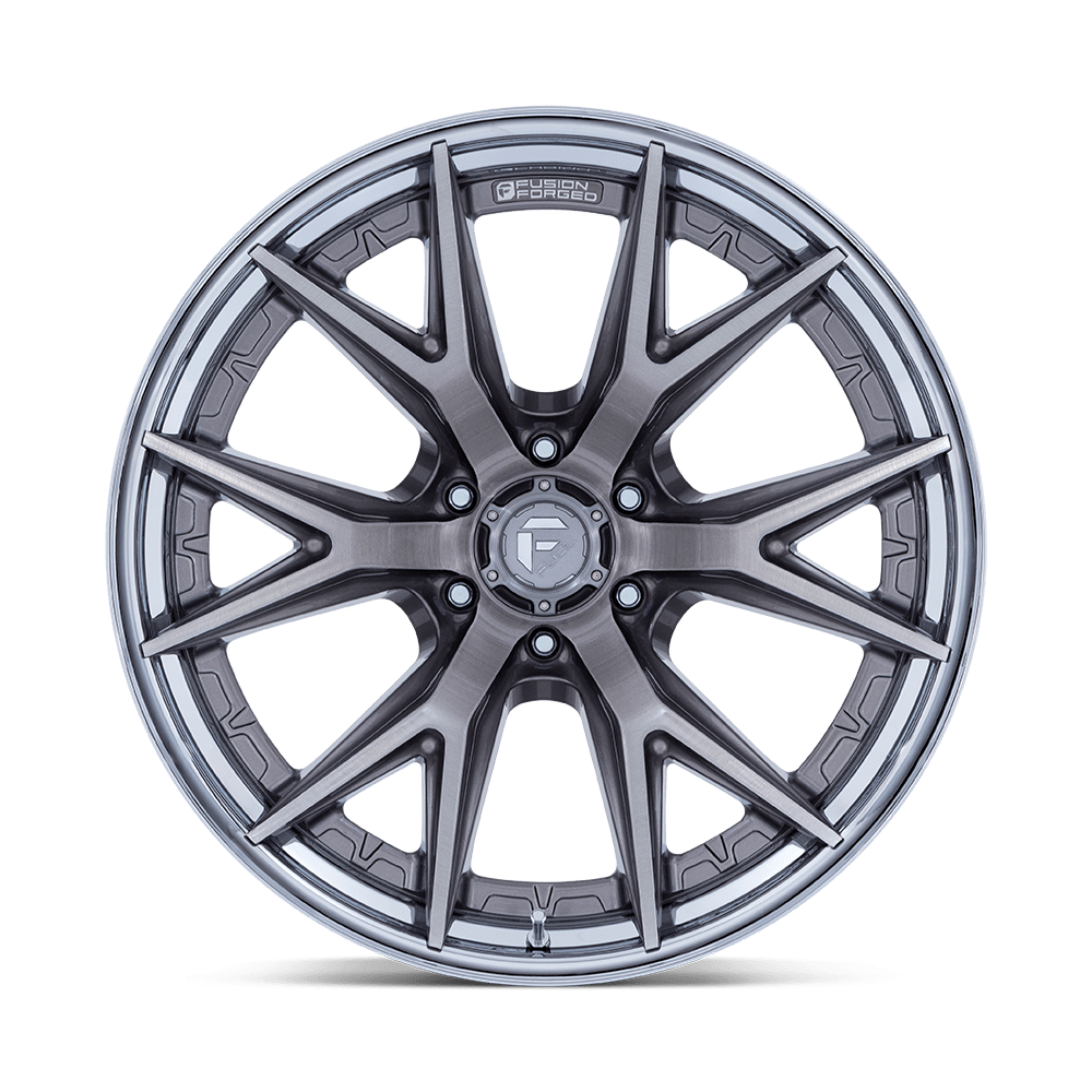 Fuel Wheels | CATALYST Front View Grey