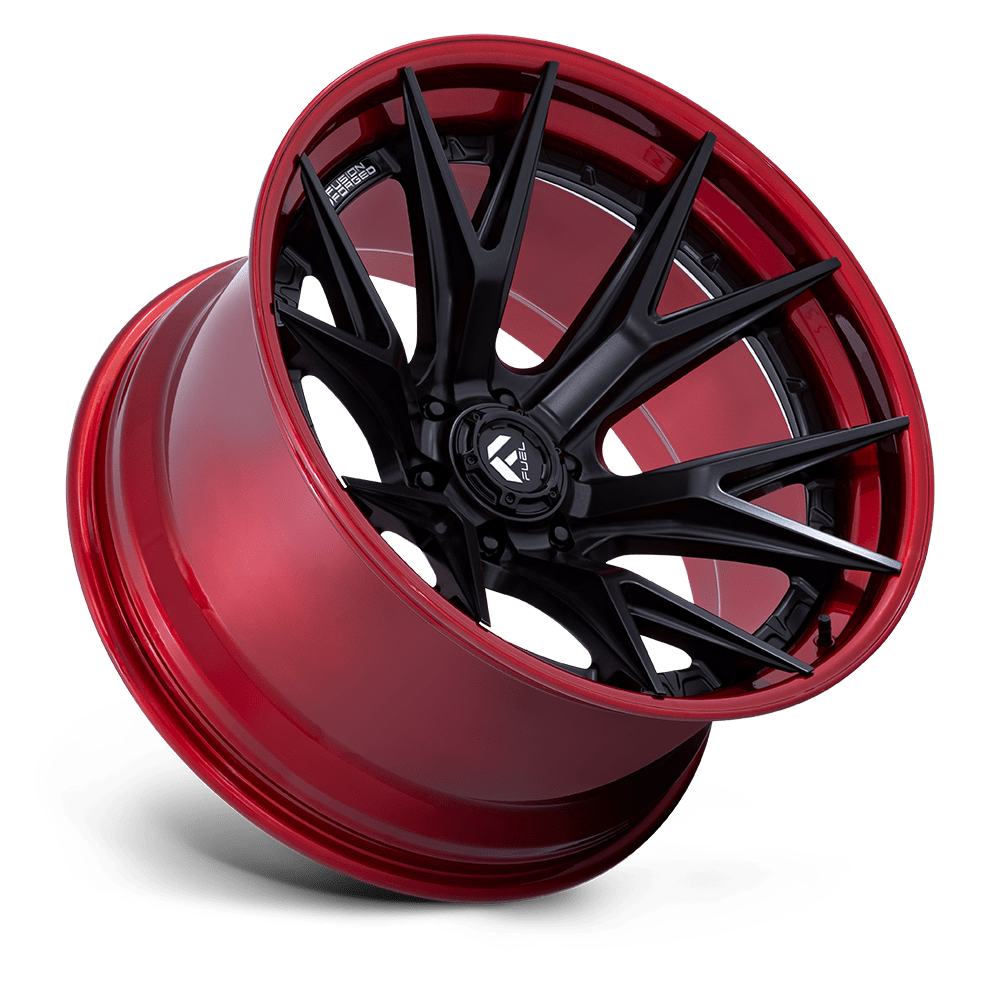 Fuel Wheels | CATALYST Front View Red