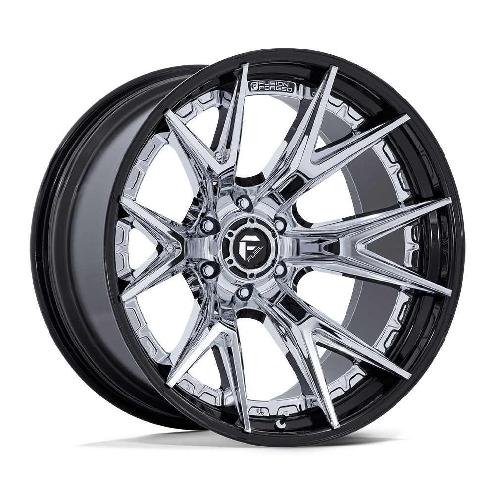 Fuel Wheels | CATALYST Front View Silver