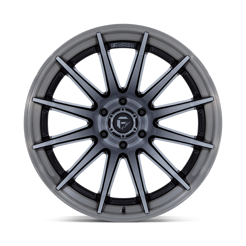 Fuel Wheels | BURN Front View Black