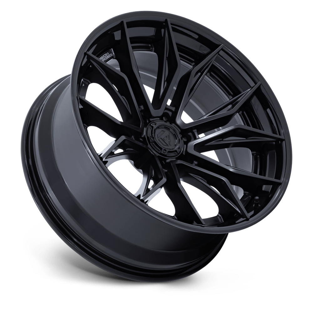 Fuel Wheels | MUTINY Front View Black