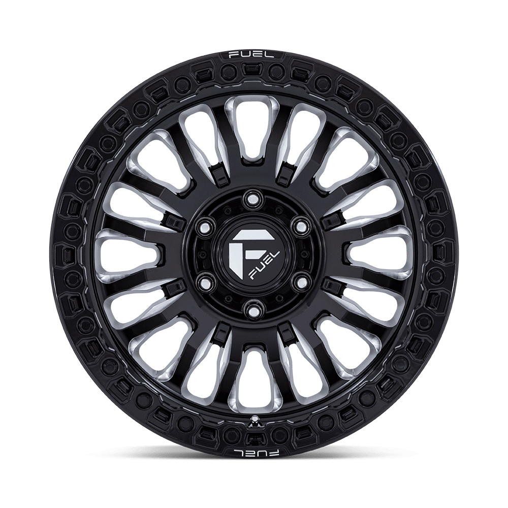 Fuel Wheels | RINCON Front View Black