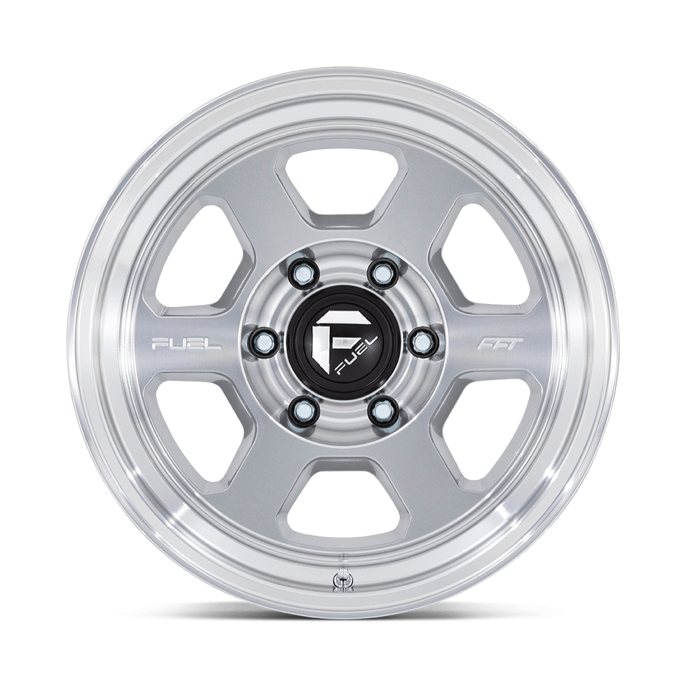 Fuel Wheels | HYPE Front View Silver