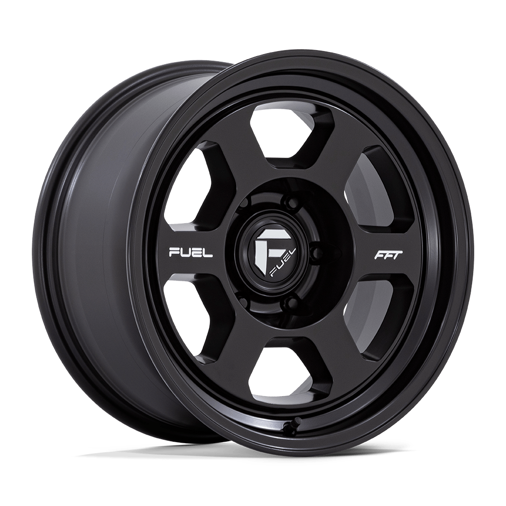 Fuel Wheels | HYPE Front View Black
