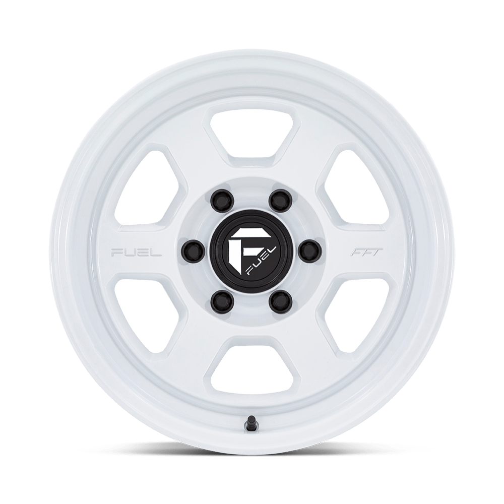 Fuel Wheels | HYPE Front View White