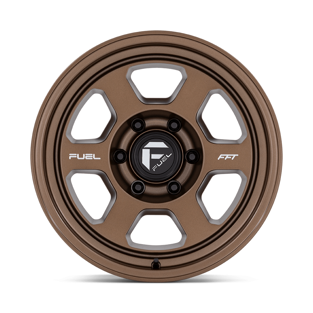 Fuel Wheels | HYPE Front View Bronze