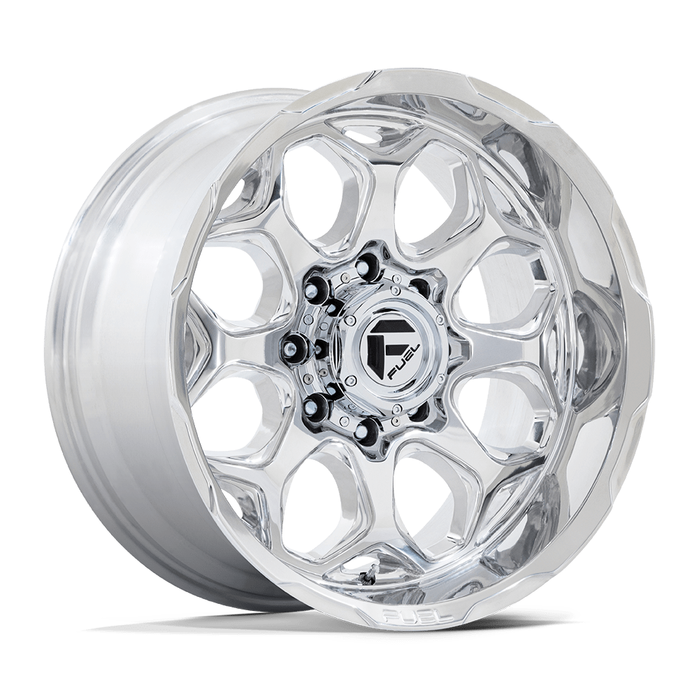 Fuel Wheels | SCEPTER Front View Silver
