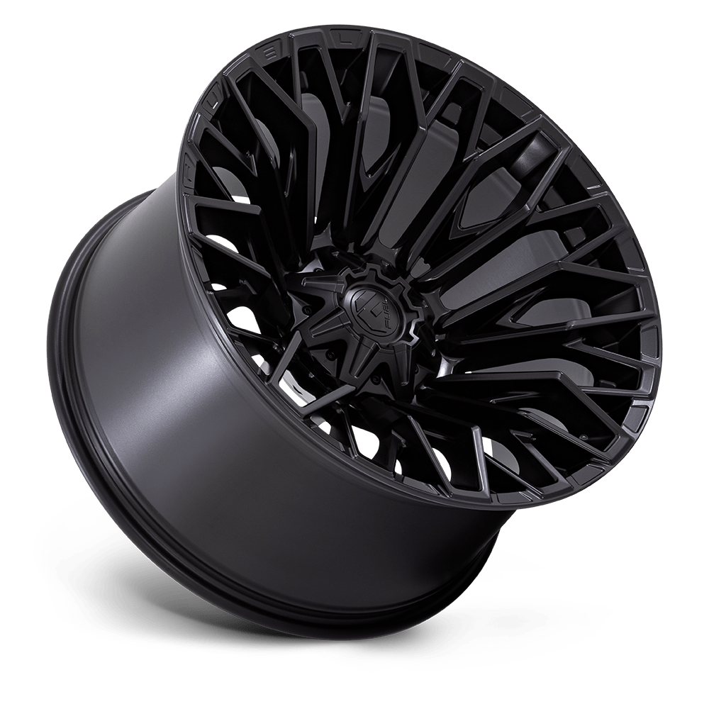 Fuel Wheels | STRIKE Front View Black