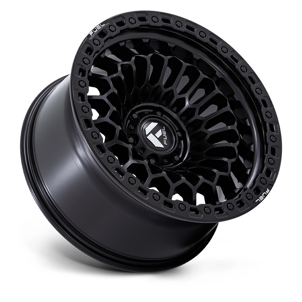 Fuel Wheels | SINISTER Front View Black