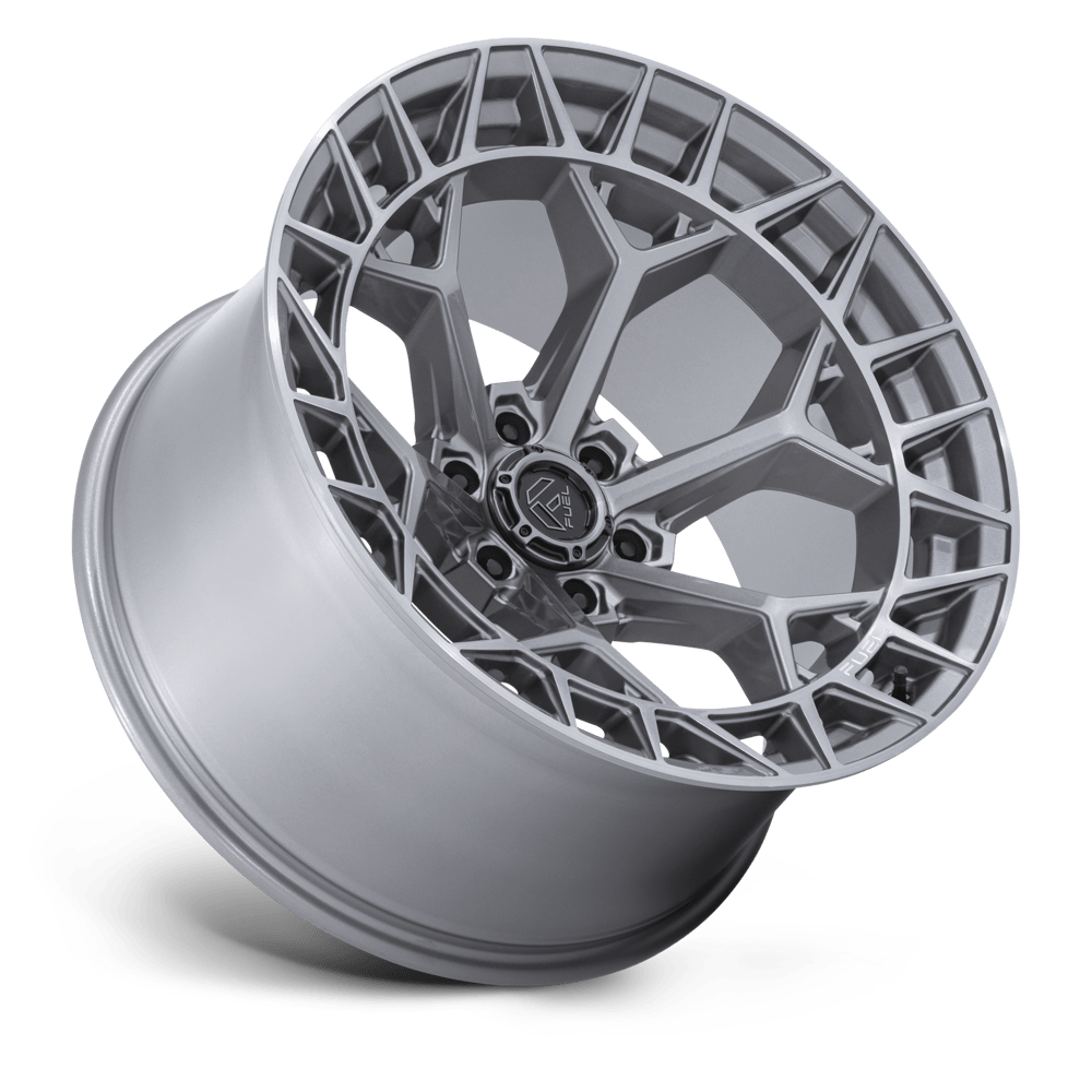 Fuel Wheels | CHARGER Front View Grey