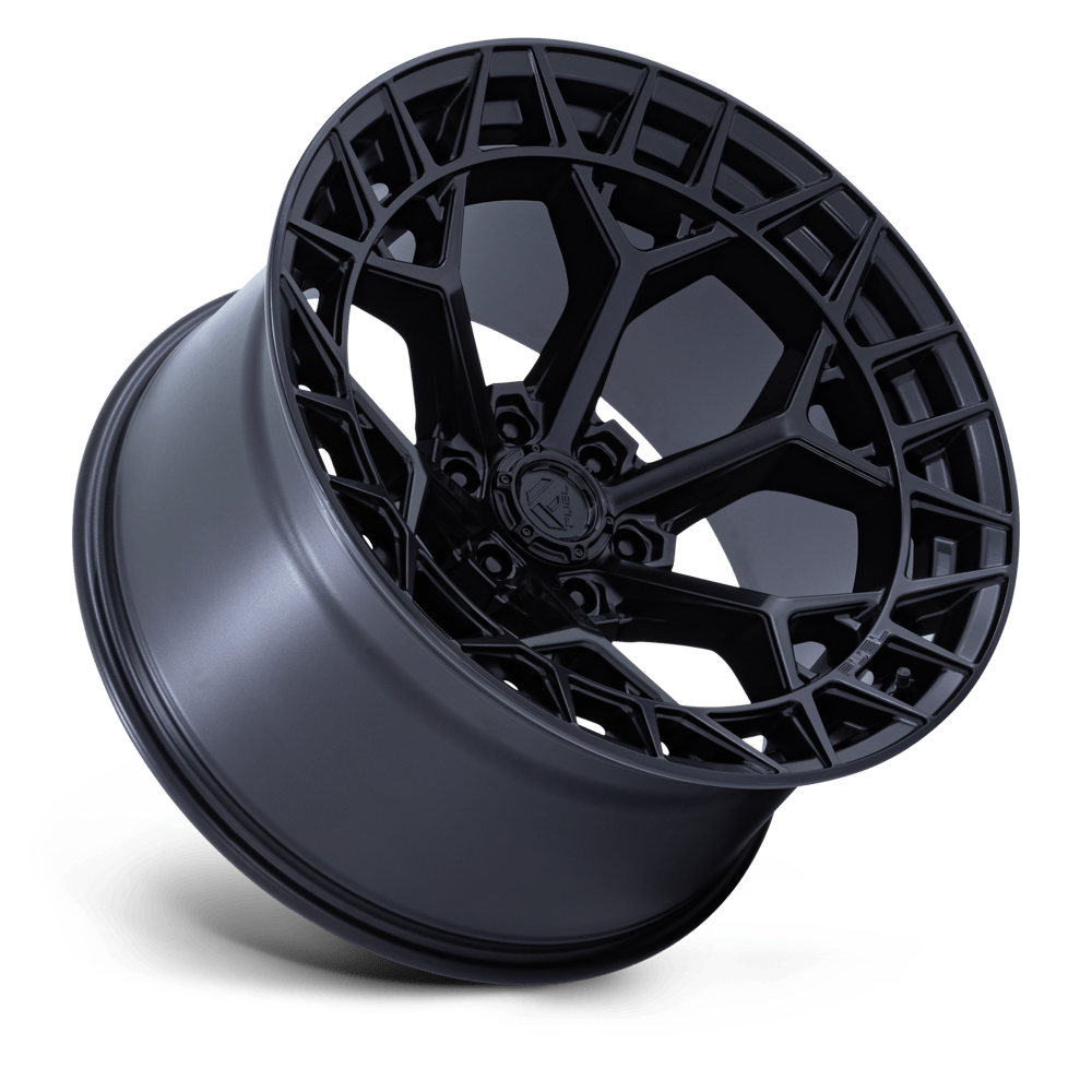 Fuel Wheels | CHARGER Front View Black