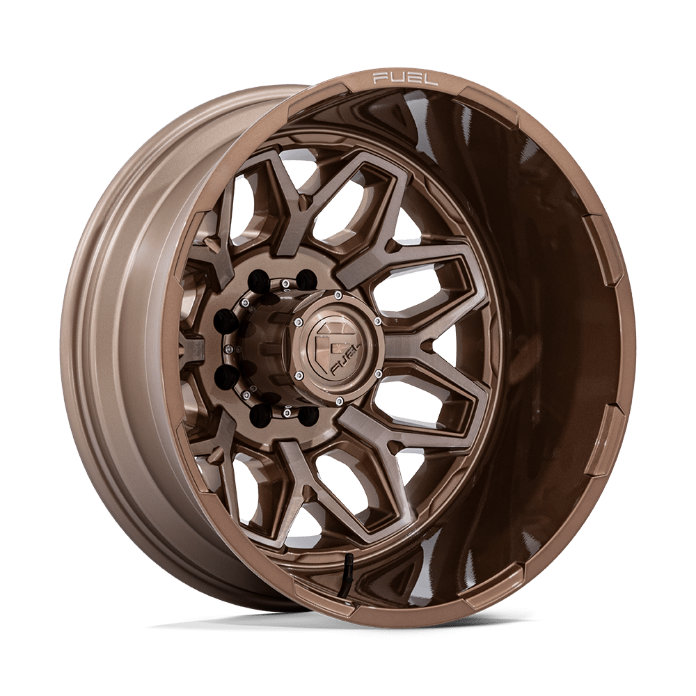 Fuel Wheels | FLUX DUALLY Front View Bronze