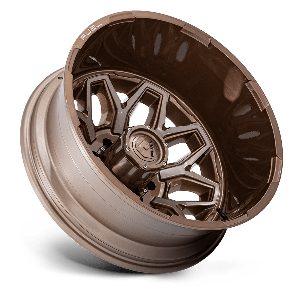 Fuel Wheels | FLUX DUALLY Front View Bronze