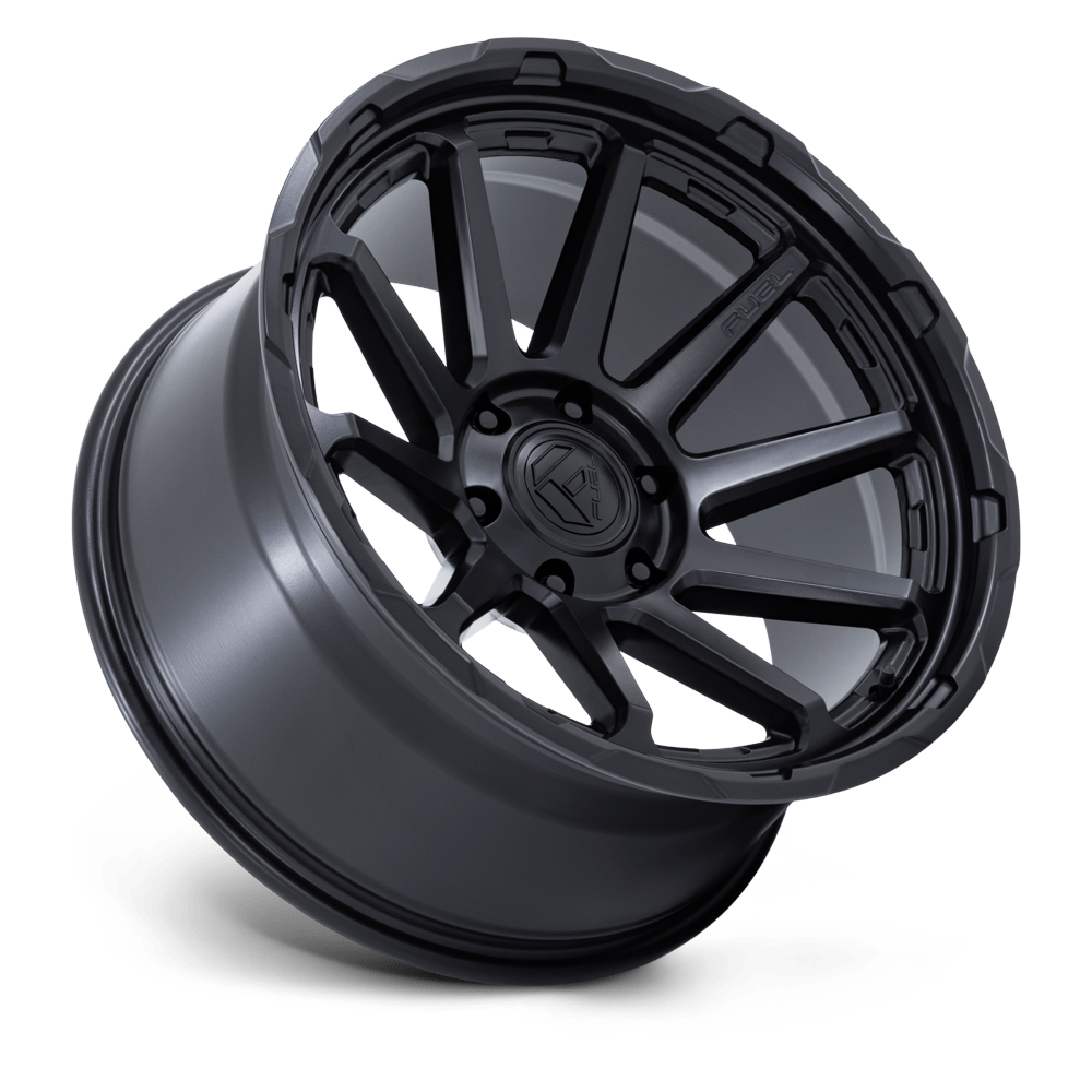 Fuel Wheels | CLASH Front View Black