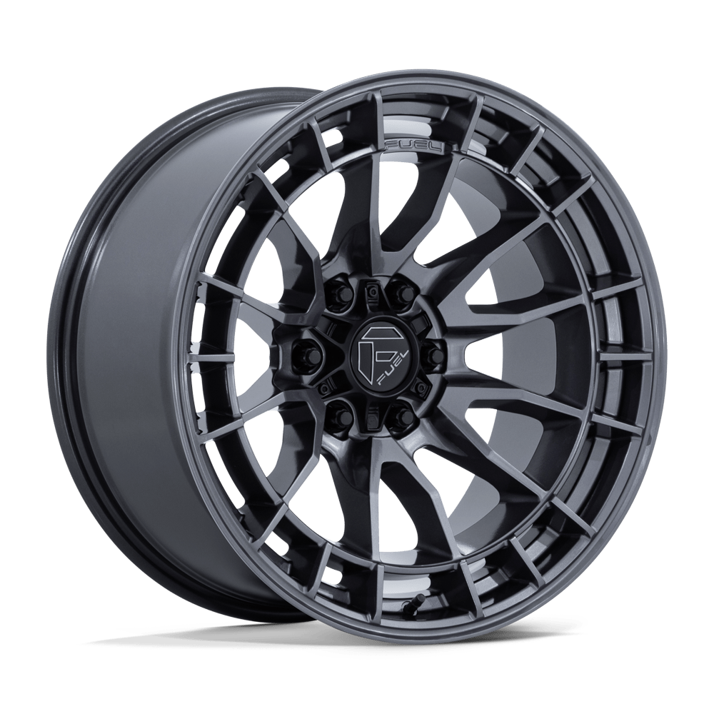 Fuel Wheels | REVOLT Front View Grey